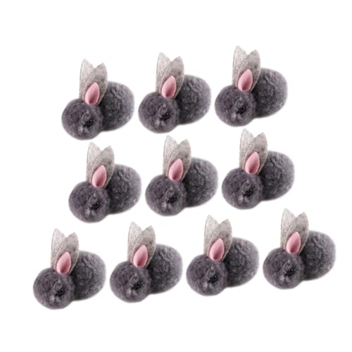 YARNOW 10 Stück Teiliges von Niedlichen Kleinen Plüschhasen Weiche Kaninchen Dekoration für Kleidung DIY Handarbeiten Taschen und Mehr für Kreative Bastelprojekte YARNOW 10 Stück Teiliges von Niedlichen Kleinen Plüschhasen Weiche Kaninchen Dekoration für Kleidung DIY Handarbeiten Taschen und Mehr für Kreative Bastelprojekte von YARNOW