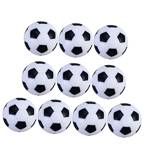 YARNOW 10 Stück Tischfußball Spiel Fußballtisch Drinnen Fußbälle Fußball Ball Desktop Tischfussball Tischplatte Schwebender Fußball Mini Schaumstoff-fußball Tabletop -Foosball Maschine von YARNOW