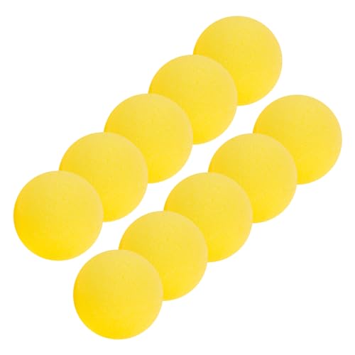 YARNOW 10 Stück Zauberschwamm Ball Requisiten Gelb YARNOW 10 Stück Zauberschwamm Ball Requisiten Gelb von YARNOW