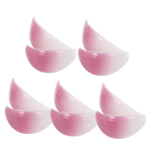 YARNOW 10 Stück Zwiebelscheibenmodell gefälschte Zwiebeln Mini-Zwiebel Zwiebel-Foto-Requisiten realistisches Zwiebelmodell Plastik Violet YARNOW 10 Stück Zwiebelscheibenmodell gefälschte Zwiebeln Mini-Zwiebel Zwiebel-Foto-Requisiten realistisches Zwiebelmodell Plastik Violet von YARNOW