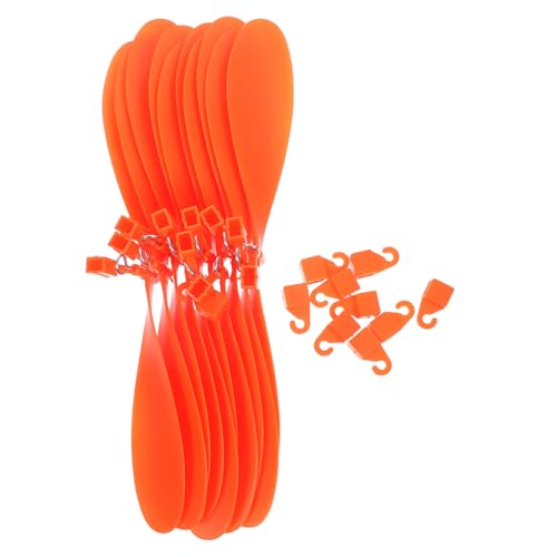 YARNOW 10-teiliges Propeller-Teileset für Modellflugzeuge, Zubehörblätter für bildungswissenschaftliche Projekte, kompatibel mit Thunderbird-Segelflugzeug und Tiger-Hubschrauber YARNOW 10-teiliges Propeller-Teileset für Modellflugzeuge, Zubehörblätter für bildungswissenschaftliche Projekte, kompatibel mit Thunderbird-Segelflugzeug und Tiger-Hubschrauber von YARNOW