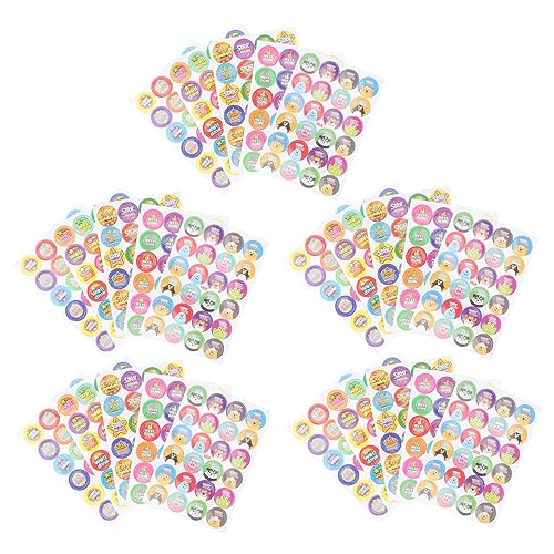 YARNOW 100 Blatt Motivationsaufkleber für Inspirierende Belohnungssticker für Schüler für Klassenraum Scrapbooking und Kreative Projekte Designs À von YARNOW