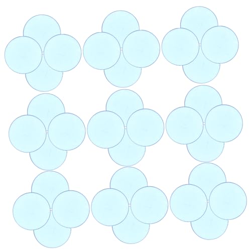 YARNOW 100 Stück Bingo-Chips Lernzähler aus Kunststoff Spielchips sortieren Gruppenspielchips Spielchips aus Kunststoff Brettspielmarken Zählerchip Pokerscheiben Bingo -Marker Acryl Blau von YARNOW