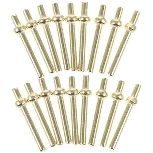 YARNOW 100 Stück Cribbage Spielstecker Kreatives Kartenspiel Zubehör für Cribbage Brettspiel Metall Pegs zum Punktestand Führen Praktisch für Partys und Spieleabende YARNOW 100 Stück Cribbage Spielstecker Kreatives Kartenspiel Zubehör für Cribbage Brettspiel Metall Pegs zum Punktestand Führen Praktisch für Partys und Spieleabende von YARNOW