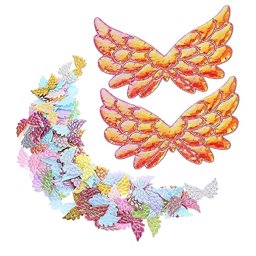 YARNOW 100 Stück Engel Flügel Dekoration Mini Engelsflügel Applikationen für Kostüme Diy Kleidungsdeko Party und Kuchendekoration Vielseitig Einsetzbar YARNOW 100 Stück Engel Flügel Dekoration Mini Engelsflügel Applikationen für Kostüme Diy Kleidungsdeko Party und Kuchendekoration Vielseitig Einsetzbar von YARNOW