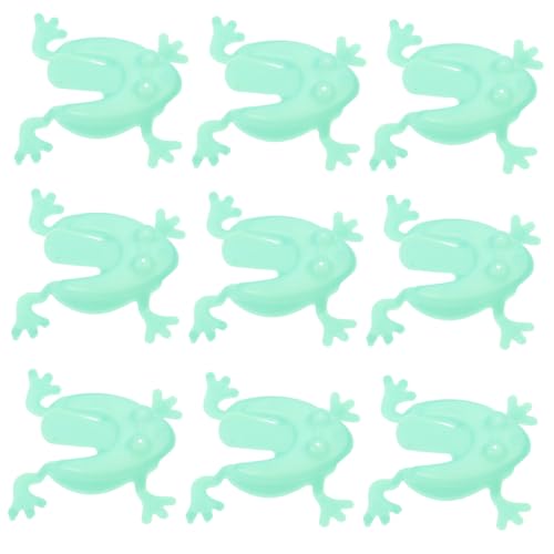 YARNOW 100 Stück Hüpfendes Froschspielzeug hüpfende Frösche Frosch springen Partyspielzeug für Goodie-Bags große kleine Spielzeuge Frosch-Gastgeschenke Pressspielzeug Plastik Grün YARNOW 100 Stück Hüpfendes Froschspielzeug hüpfende Frösche Frosch springen Partyspielzeug für Goodie-Bags große kleine Spielzeuge Frosch-Gastgeschenke Pressspielzeug Plastik Grün von YARNOW