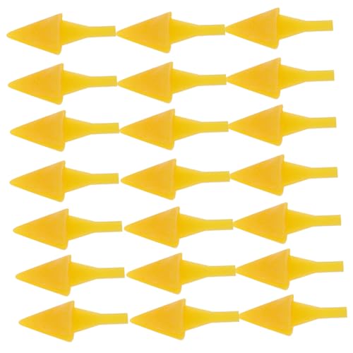 YARNOW 100 Stück Kleines gelbes Hühnermaul Entenkükenschnabel Mini-Hühnerschnabel Sicherheitsschnäbel Plüsch-Hühnerschnabel Karottennase Eulenschnabel Plastik Yellow YARNOW 100 Stück Kleines gelbes Hühnermaul Entenkükenschnabel Mini-Hühnerschnabel Sicherheitsschnäbel Plüsch-Hühnerschnabel Karottennase Eulenschnabel Plastik Yellow von YARNOW
