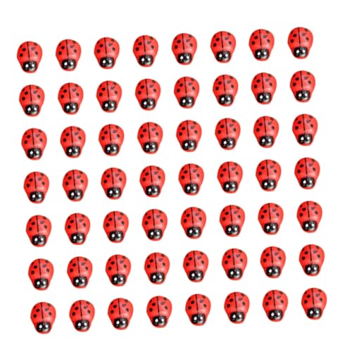 YARNOW 100 Stück Ladybug Deko aus Holz Teiliges Mikro Landschaftsornament für Kreative DIY Projekte Langlebige und Farbenfrohe Dekoration für Garten und Zuhause YARNOW 100 Stück Ladybug Deko aus Holz Teiliges Mikro Landschaftsornament für Kreative DIY Projekte Langlebige und Farbenfrohe Dekoration für Garten und Zuhause von YARNOW