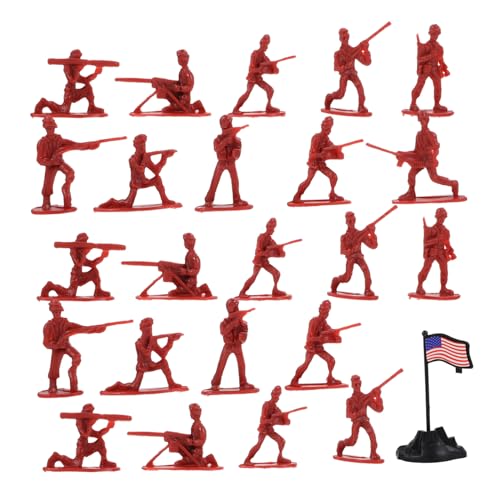 YARNOW 100 Stück Mini Soldaten Figuren Militärische Modellspielzeuge für Sandtische Dekoration und Geschichtenerzählen Ungiftige und Sichere Farben Detailreiche Miniaturfiguren YARNOW 100 Stück Mini Soldaten Figuren Militärische Modellspielzeuge für Sandtische Dekoration und Geschichtenerzählen Ungiftige und Sichere Farben Detailreiche Miniaturfiguren von YARNOW