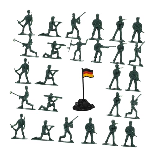 YARNOW 100 Stück Mini Soldaten Figuren Realistische Menschen Modelle für Sandtisch Dekorationen Rollenspiele und Sammlungen Militärgrün Detailgetreu YARNOW 100 Stück Mini Soldaten Figuren Realistische Menschen Modelle für Sandtisch Dekorationen Rollenspiele und Sammlungen Militärgrün Detailgetreu von YARNOW