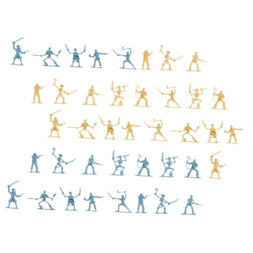 YARNOW 100 Stück Pirat Soldaten Figuren Teiliges Modell für Realistische Szenen aus Langlebigem für Leicht und Tragbar Dekoration für Piraten Themen YARNOW 100 Stück Pirat Soldaten Figuren Teiliges Modell für Realistische Szenen aus Langlebigem für Leicht und Tragbar Dekoration für Piraten Themen von YARNOW