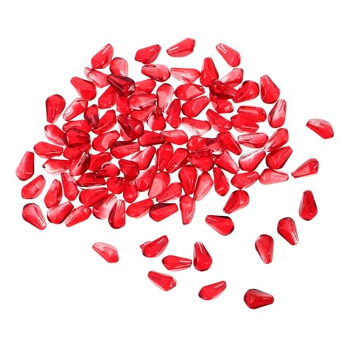 YARNOW 100 Stück Simulierte Granatapfelkörner Anzeige geformt Ornamente Dekorationen gefälscht Küche Wohnkultur Weihnachts-Granatapfel- Kunstfruchtdekoration Glas rot YARNOW 100 Stück Simulierte Granatapfelkörner Anzeige geformt Ornamente Dekorationen gefälscht Küche Wohnkultur Weihnachts-Granatapfel- Kunstfruchtdekoration Glas rot von YARNOW