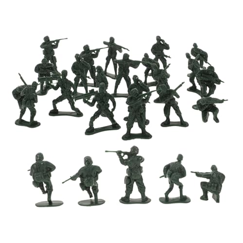 YARNOW 100 Stück Soldatenmodell Soldatenspielzeug Miniaturfiguren Mini-Soldaten-Figuren Actionfiguren für Jungen Minisoldaten People -Figurenmodell winzige Figuren Plastik Grün YARNOW 100 Stück Soldatenmodell Soldatenspielzeug Miniaturfiguren Mini-Soldaten-Figuren Actionfiguren für Jungen Minisoldaten People -Figurenmodell winzige Figuren Plastik Grün von YARNOW
