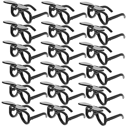 YARNOW 100 Stück Sonnenbrillen Spielzeugzubehör Mini-Sonnenbrille zum Basteln Mini-Puppen-Sonnenbrille Partybrillen für dekorative Gläser für Plastik Black YARNOW 100 Stück Sonnenbrillen Spielzeugzubehör Mini-Sonnenbrille zum Basteln Mini-Puppen-Sonnenbrille Partybrillen für dekorative Gläser für Plastik Black von YARNOW