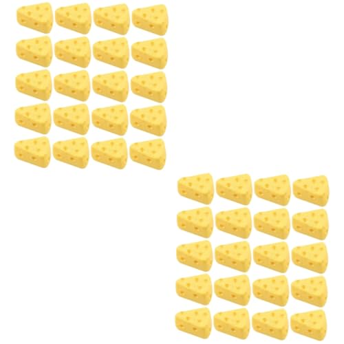 YARNOW 100 Stück Teiliges Realistische Bunte Käse Dreieckstorten Modelle aus Leichte Fotorequisiten und Party Dekorationen Lebensechte Mini Käsekuchen für Basteln und Puppenstuben YARNOW 100 Stück Teiliges Realistische Bunte Käse Dreieckstorten Modelle aus Leichte Fotorequisiten und Party Dekorationen Lebensechte Mini Käsekuchen für Basteln und Puppenstuben von YARNOW