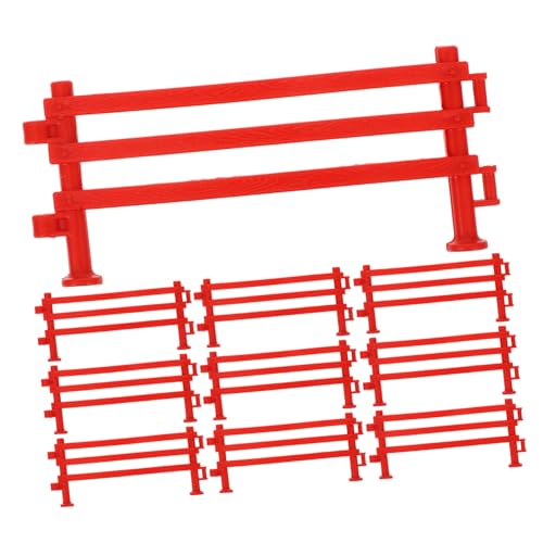 YARNOW 100 Stück Zaun für Spielzeugzubehör Kleiner Zaun Miniatur Fee Streikposten Hof für Nutztiere -Nutztiere Pferdezaun Plastik Brown YARNOW 100 Stück Zaun für Spielzeugzubehör Kleiner Zaun Miniatur Fee Streikposten Hof für Nutztiere -Nutztiere Pferdezaun Plastik Brown von YARNOW