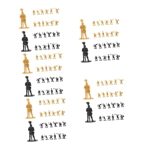 YARNOW 1000 Stck. Mittelalterliche Soldaten Figuren Mini Action Figuren aus Robustem für Rollenspiele und Dekoration für Drinnen und Draußen von YARNOW
