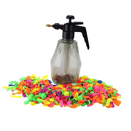 YARNOW 1000 Stück Wasserballon mit Bunten Wasserballons und Sprühflasche für Outdoor Spiele für Gartenpartys und Festlichkeiten Spaß für Warmen Sommermonaten Zufällige YARNOW 1000 Stück Wasserballon mit Bunten Wasserballons und Sprühflasche für Outdoor Spiele für Gartenpartys und Festlichkeiten Spaß für Warmen Sommermonaten Zufällige von YARNOW