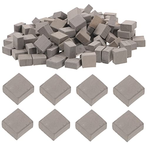 YARNOW 100Stücke Bausteine Tonziegel für DIY Mikrolandschaftssteine für Kreative Sandtisch und Dioramen Hochwertige Modelle für Unzählige von YARNOW