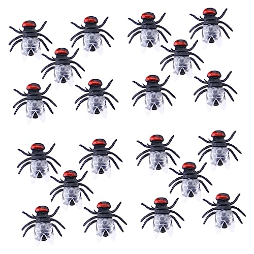 YARNOW 100Stücke Halloween Künstliche Realistische Simulation Insekten Für Streiche Und Party Requisiten Auffällig Für Grusel Events von YARNOW