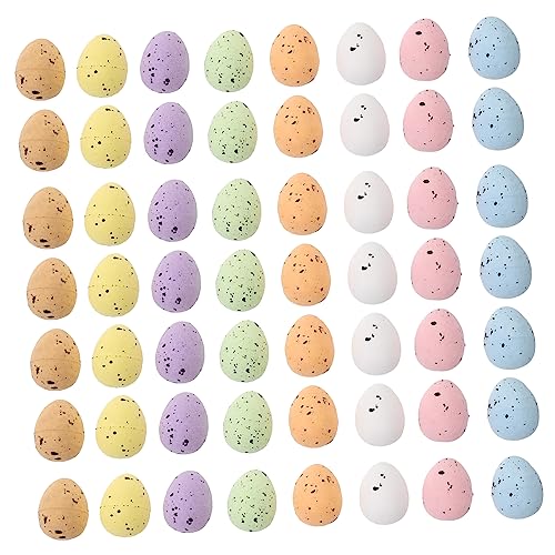 YARNOW 100Stücke Ostereier Dekoration Für Partys DIY Materialien Korbfüller Taubeneier Eier Für Kreative Bastelprojekte Ostern Und Feste von YARNOW