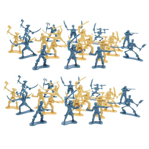YARNOW 100Stücke Piraten Soldaten Figuren Modelle für Dekoration Cosplay Halloween und Bühnenaufführungen Leicht und Tragbar für Kreative Szenengestaltung YARNOW 100Stücke Piraten Soldaten Figuren Modelle für Dekoration Cosplay Halloween und Bühnenaufführungen Leicht und Tragbar für Kreative Szenengestaltung von YARNOW
