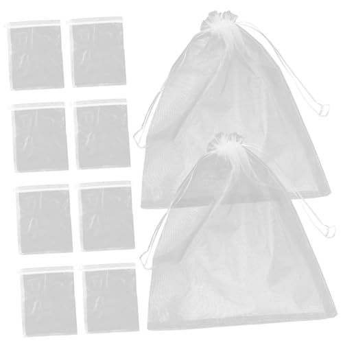 YARNOW 10Stücke Atmungsaktive Puppenaufbewahrungstaschen Organza Spielzeugnetzbeutel für Kuscheltiere Vielseitig Einsetzbar Robust und Langlebig für Zuhause und Büro YARNOW 10Stücke Atmungsaktive Puppenaufbewahrungstaschen Organza Spielzeugnetzbeutel für Kuscheltiere Vielseitig Einsetzbar Robust und Langlebig für Zuhause und Büro von YARNOW