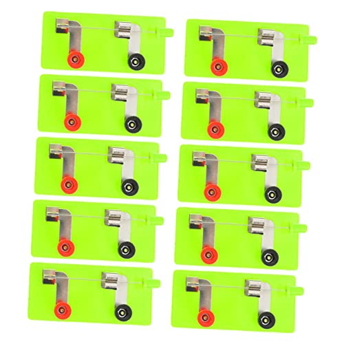YARNOW 10Stücke Einpolige Schalter Für Wissenschaftliche Projekte Einzelwurfschalter Schaltkreisschalter Für Physik Experimente Und DIY Anwendungen YARNOW 10Stücke Einpolige Schalter Für Wissenschaftliche Projekte Einzelwurfschalter Schaltkreisschalter Für Physik Experimente Und DIY Anwendungen von YARNOW