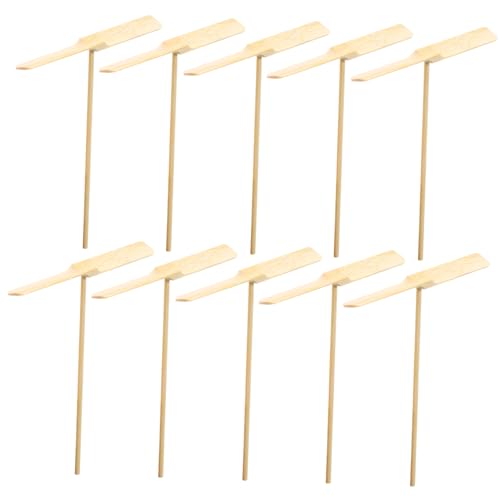 YARNOW 10Stücke Holz Libellen Fliegende Dragonfly Handspielzeug Für Outdoor Interaktion Und Motorikspiel Für Freizeit Und Urlaub von YARNOW
