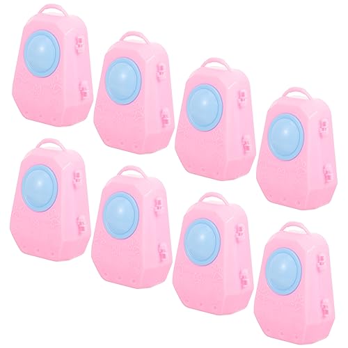 YARNOW 10Stücke Rucksack Puppen Rucksäcke Tiny Doll Backpack Modelle Zubehör für Puppenhäuser Kreative Deko und Fotografie für Kinderzimmer von YARNOW