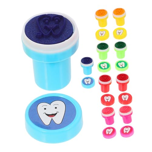 YARNOW 10Stücke Stempel Mit Lustigem Zahn Muster Selbstfärbende Handstempel Für Bastelprojekte Tagebuch DIY Und Belohnungen Kreative Stempel Für Jungen YARNOW 10Stücke Stempel Mit Lustigem Zahn Muster Selbstfärbende Handstempel Für Bastelprojekte Tagebuch DIY Und Belohnungen Kreative Stempel Für Jungen von YARNOW