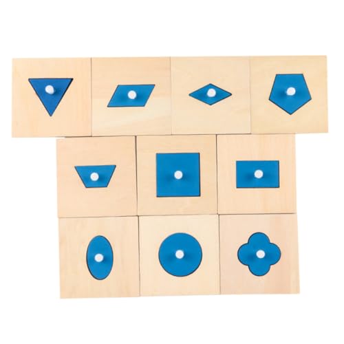 YARNOW 10Stücke Teiliges Holzbaustein Erkenntnisspielzeug für Formen und Farberkennungsspielzeug Fördert Praktische Fähigkeiten und Kreativität für Kleinkinder und Vorschulkinder YARNOW 10Stücke Teiliges Holzbaustein Erkenntnisspielzeug für Formen und Farberkennungsspielzeug Fördert Praktische Fähigkeiten und Kreativität für Kleinkinder und Vorschulkinder von YARNOW