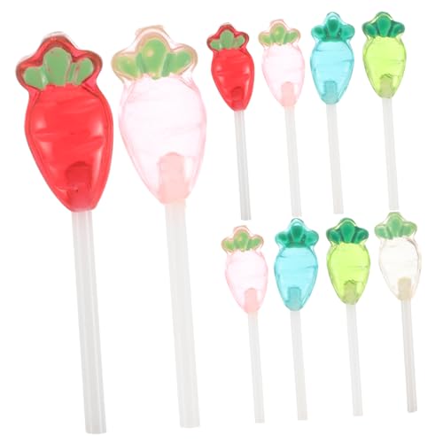 YARNOW 10Stücke Teiliges Lutscher Modelle für Puppenhaus Dekoration Realistische DIY Zuckerwaren für Weihnachten und Halloween Accessoires für Puppen und Szenen YARNOW 10Stücke Teiliges Lutscher Modelle für Puppenhaus Dekoration Realistische DIY Zuckerwaren für Weihnachten und Halloween Accessoires für Puppen und Szenen von YARNOW