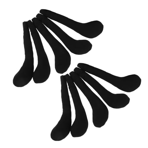 YARNOW 10Stücke Teiliges Schwarze Plüschpuppenfüße Lange Beine für DIY Puppenbekleidung Weiche und Langlebige Zubehörteile für Kreative Bastelprojekte und Puppenaccessoires YARNOW 10Stücke Teiliges Schwarze Plüschpuppenfüße Lange Beine für DIY Puppenbekleidung Weiche und Langlebige Zubehörteile für Kreative Bastelprojekte und Puppenaccessoires von YARNOW