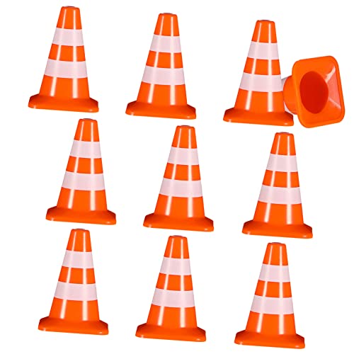 YARNOW 10Stücke Verkehrskegel Kleine Verkehrszeichen für Sandtisch Ornamente Pädagogisches Lernspielzeug Transportkenntnissen YARNOW 10Stücke Verkehrskegel Kleine Verkehrszeichen für Sandtisch Ornamente Pädagogisches Lernspielzeug Transportkenntnissen von YARNOW