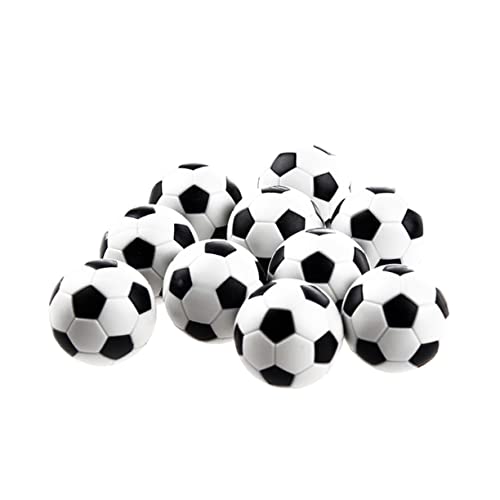 YARNOW 12 STK Ballspielzeug Für Den Tisch Fußball Tisch Aus Harz Mini-tischkicker Mini-zubehör Desktop-zubehör Kickerbälle Ersetzen Tischspielball Fußbälle Spieltisch Klein Kind von YARNOW
