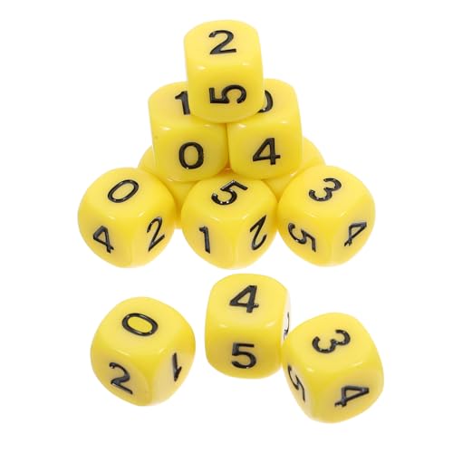YARNOW 12 Stück Abgerundeten Ecken Seitige Standard für Brettspiele Mathe Lernspiele und Partybedarf Tragbar und Leicht für Zuhause Strand und Pub von YARNOW