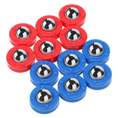 YARNOW 12 Stück Brettspielzubehör tischfussballtisch Foosball Zubehör für Tischfußballtische spieltisch Kicker Maschine Ersatz gleitende Kugeln rollende Perlenausrüstung Eisen von YARNOW