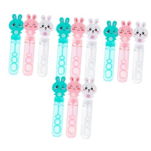 YARNOW 12 Stück Cartoon Bunny Seifenblasenstäbe für Sicheres und Lustiges Wasserspielzeug für Geburtstagsfeiern und Outdoor Aktivitäten für Jungen und Mädchen YARNOW 12 Stück Cartoon Bunny Seifenblasenstäbe für Sicheres und Lustiges Wasserspielzeug für Geburtstagsfeiern und Outdoor Aktivitäten für Jungen und Mädchen von YARNOW