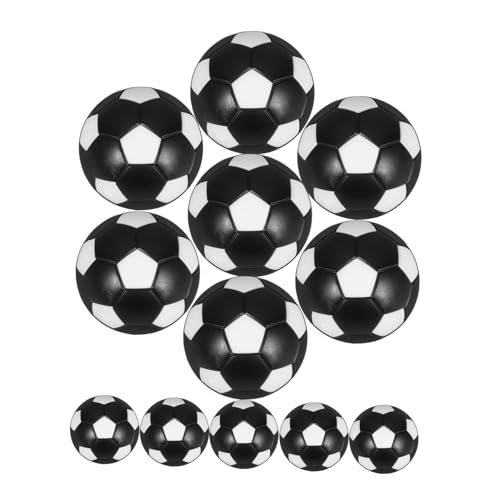 YARNOW 12 Stück Ersatzball für Tischfußball Foosballball Ersatzbälle für Tischfußball Ersatz für Tischfußball Foose Ball Tischball Kleiner Fußball die Hüften Black YARNOW 12 Stück Ersatzball für Tischfußball Foosballball Ersatzbälle für Tischfußball Ersatz für Tischfußball Foose Ball Tischball Kleiner Fußball die Hüften Black von YARNOW