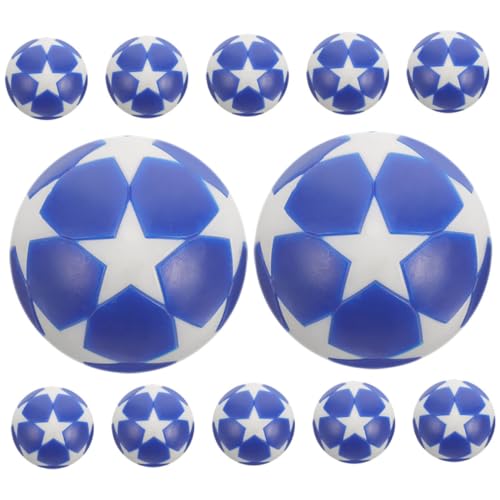 YARNOW 12 Stück Fußballzubehör Foosball -tischkugeln Bunt Ersatzbälle Für Tischfußball Mini -Foosball -bälle Austauschbar Tischfußballspieltisch Foosball -tischzubehör Teil Party Plastik von YARNOW