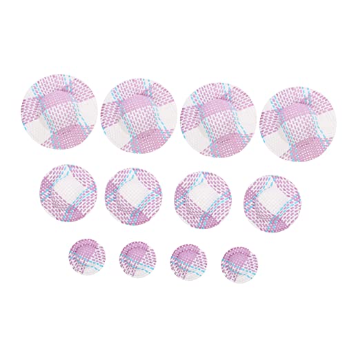 YARNOW 12 Stück Hüte für Puppen Teiliges Bunten Streifen Puppen Accessoire für DIY Bastelprojekte für Dekoration und Fotoaktivitäten von YARNOW