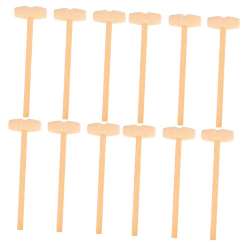 YARNOW 12 Stück Kleine Hammerspielzeug Kleines Hammerspielzeug Kleiner Hammer Minihammer Minihämmer Zum Basteln Spielzeughammer Hammer Hölzern Schokolade YARNOW 12 Stück Kleine Hammerspielzeug Kleines Hammerspielzeug Kleiner Hammer Minihammer Minihämmer Zum Basteln Spielzeughammer Hammer Hölzern Schokolade von YARNOW