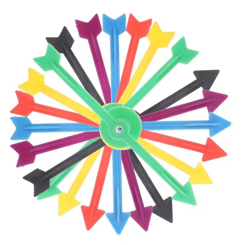 YARNOW 12 Stück Kunststoff Pointer für Interaktive Spiele Drehbare Spielzeugpfeile für Brettspiele Farben für Partys und Unterrichtsspielzeuge YARNOW 12 Stück Kunststoff Pointer für Interaktive Spiele Drehbare Spielzeugpfeile für Brettspiele Farben für Partys und Unterrichtsspielzeuge von YARNOW