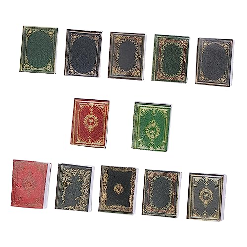 YARNOW 12 Stück Mini-Handwerk Mini-hausschmuck Kleine Puppenstubenbücher Winzig Ornament Faux-bücher Miniaturen Mini -Handwerk Mikrohausmodell Mini-bücher- Mini-heimschmuck Papier YARNOW 12 Stück Mini-Handwerk Mini-hausschmuck Kleine Puppenstubenbücher Winzig Ornament Faux-bücher Miniaturen Mini -Handwerk Mikrohausmodell Mini-bücher- Mini-heimschmuck Papier von YARNOW