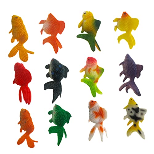 YARNOW 12 Stück Mini Modell Simuliertes Badewannenspielzeug Für Beobachten Modell Meerestier Kognitives Modell Kognitives Für Lebendige von YARNOW