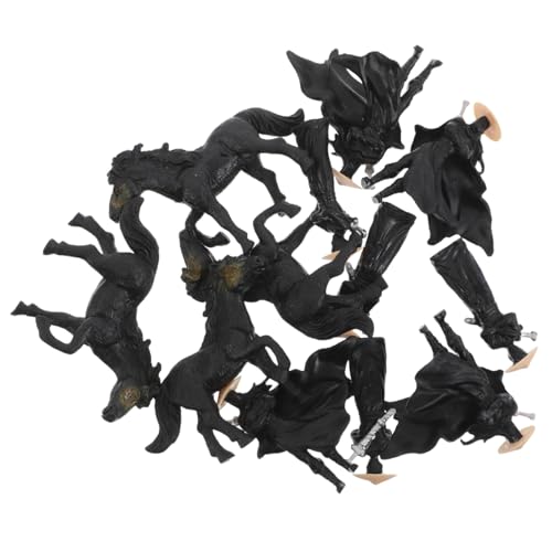 YARNOW 12 Stück Resin Figuren für Desktop Mikrolandschaften und Garten Einzigartige Antike Stilelemente für Bonsai und Terrarien von YARNOW