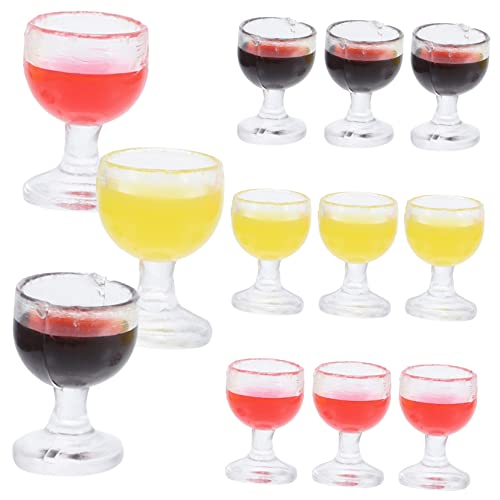 YARNOW 12 Stück Rotweinglasmodell Mini-tassen Kleine Tasse Für Spielzeuge in Kleinen Tassen Mini- -hausdekorationen Mini- -Ornament-miniaturen Hausdeko Mini Plastik YARNOW 12 Stück Rotweinglasmodell Mini-tassen Kleine Tasse Für Spielzeuge in Kleinen Tassen Mini- -hausdekorationen Mini- -Ornament-miniaturen Hausdeko Mini Plastik von YARNOW