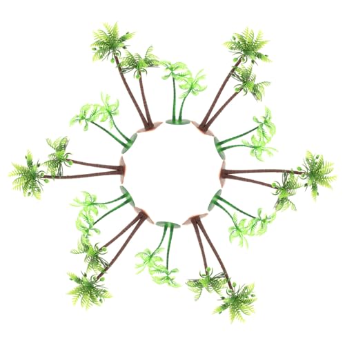 YARNOW 12 Stück Simulierter Kleiner Kokosnussbaum Artificial Tree hochzeitsdeko Modelleisenbahn-Set Modelllandschaftsbaum Mini-Modellbäume Kokosnussbaummodell Mini-Pflanzendekor Plastik YARNOW 12 Stück Simulierter Kleiner Kokosnussbaum Artificial Tree hochzeitsdeko Modelleisenbahn-Set Modelllandschaftsbaum Mini-Modellbäume Kokosnussbaummodell Mini-Pflanzendekor Plastik von YARNOW