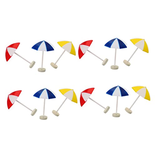 YARNOW 12 Stück Strandschirm Deko Strandmöbel für Puppenhaus Garten und Partydekoration Kinderfreundlich Sicher für Kreative Spielwelten YARNOW 12 Stück Strandschirm Deko Strandmöbel für Puppenhaus Garten und Partydekoration Kinderfreundlich Sicher für Kreative Spielwelten von YARNOW